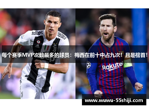 每个赛季MVP次数最多的球员：梅西在前十中占九次！且是榜首！